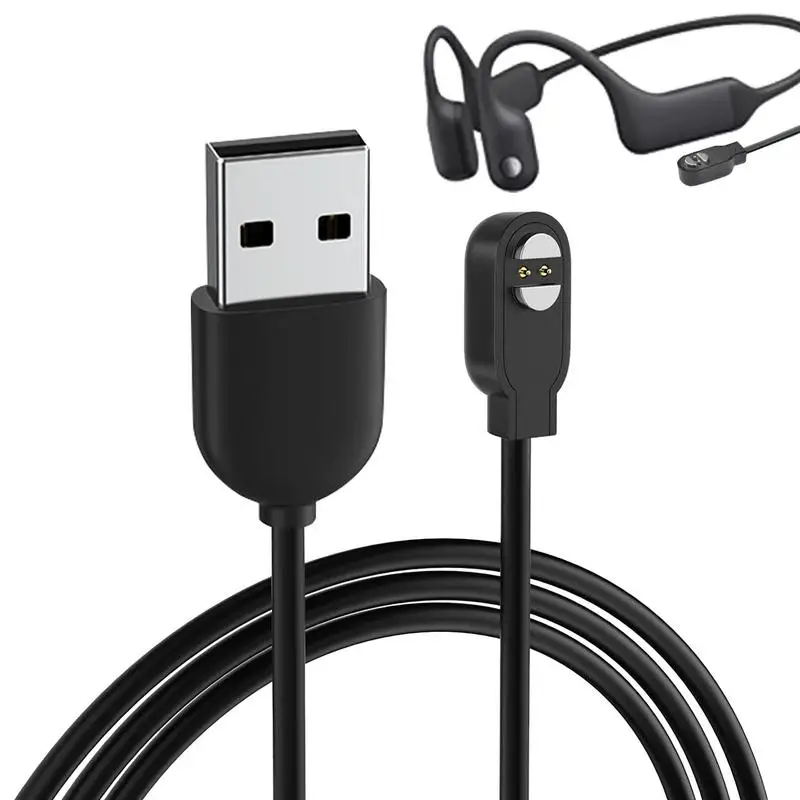 

Магнитный зарядный кабель, магнитный кабель USB Type-C, 1 А, поворотное зарядное устройство, 1 м кабель для электронных телефонов Purfree Bco1 с костной проводимостью