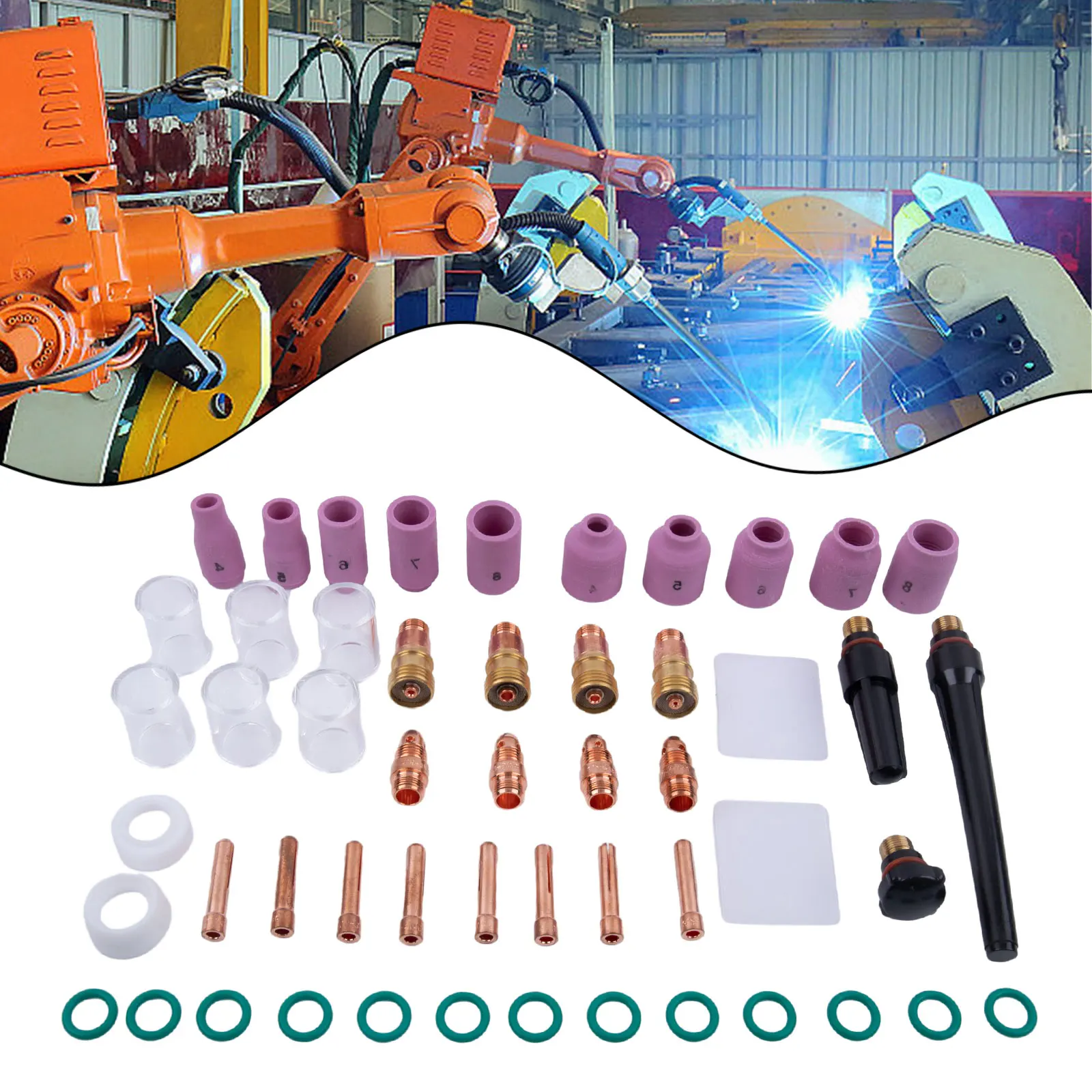 Высококачественные аксессуары для промышленной сварочной горелки TIG расходные