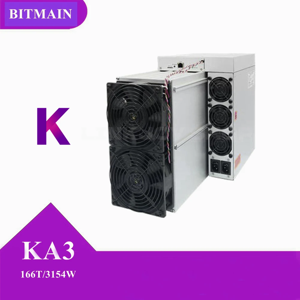 

KA3 166T With Blake2S Algorithm (KADENA) Bitmain Antminer