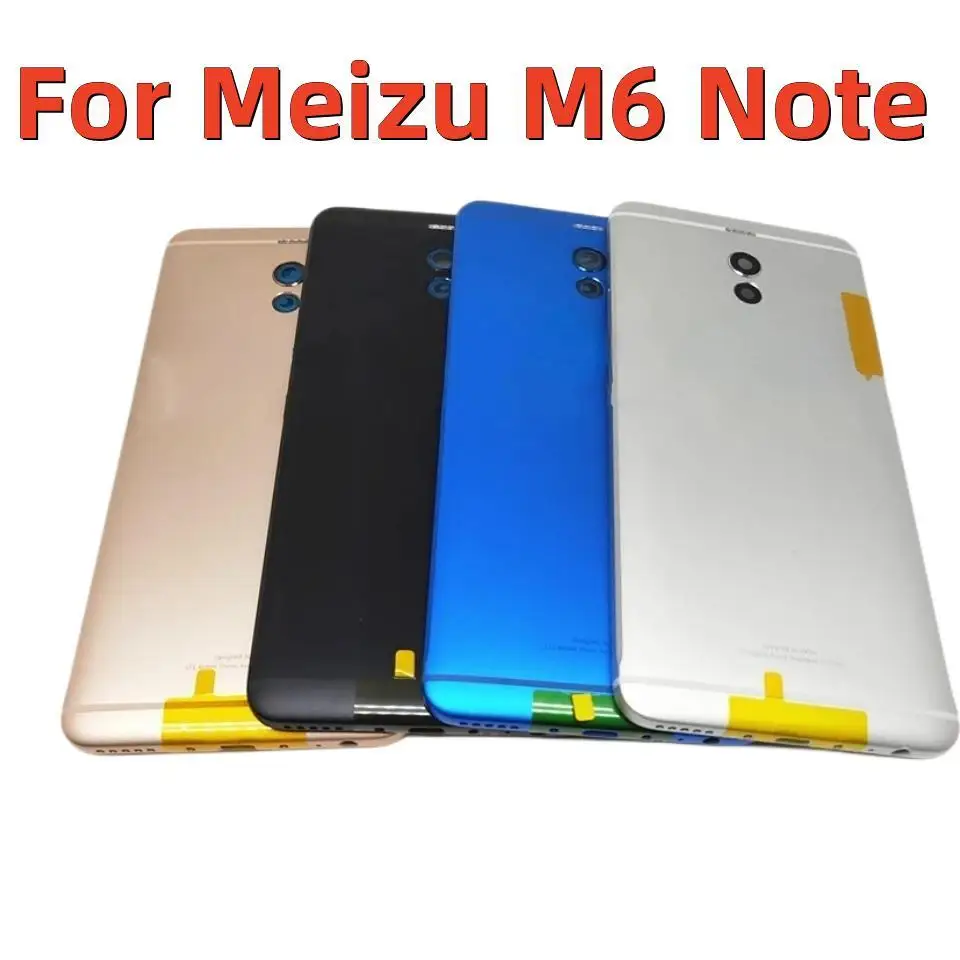 New Housing 5.5" for Meizu M6 Note Metal Battery Back Cover 