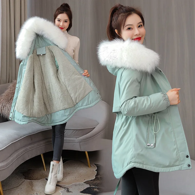 Winter Jacket Down Jacket Female Winter 2022 Parkas Long Coats Women Parkas Thicken Jackets for Women Puffer Jacket Down Jacket