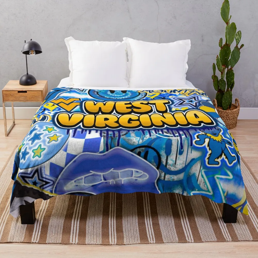 

W V U 2 . 0Throw Blanket Luxury Brand Blanket