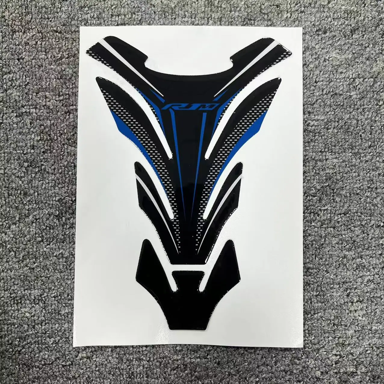 

3D Carbon-look Motorcycle Tank Pad Protector Decal Stickers Case for YAMAHA R1M Tank AllYears
