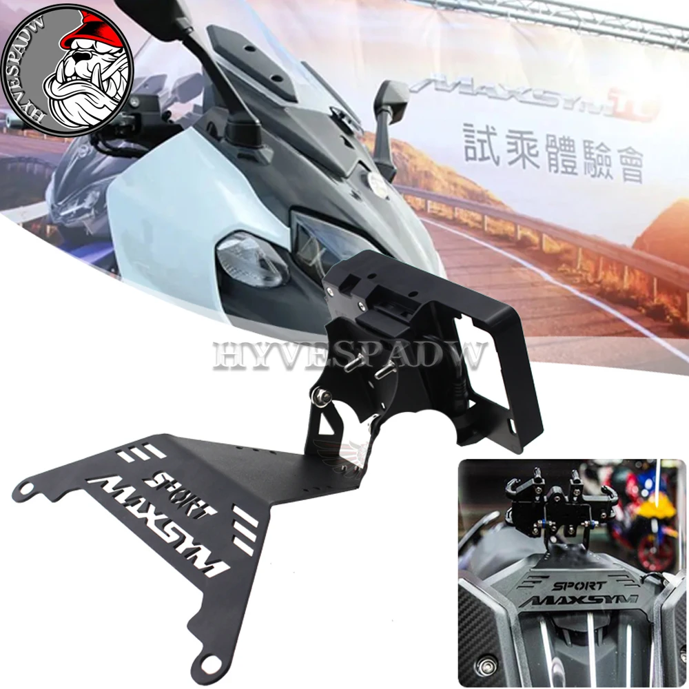 

Motorcycle mobile phone navigation GPS bracket board For SYM MAXSYM TL 500 TL500 2019 2020 USB and Wireless charging Accessories