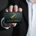 2 шт., Защитные чехлы для карт, из ПУ кожи