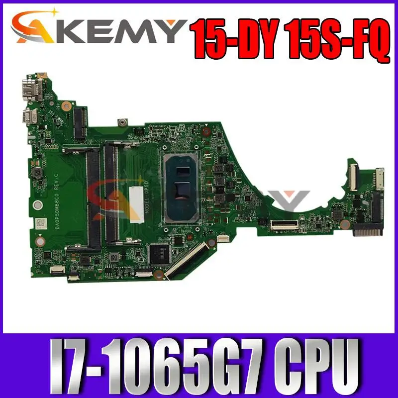

For HP Laptop 15-DY 15S-FQ Motherboard L71757-001 DA0P5DMB8C0 0P5D L71757-601 With SRGKF I7-1065G7 CPU DDR4 Fully Tested