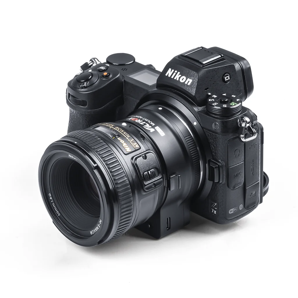 Фото Переходное кольцо Viltrox NF-Z с креплением Nikon F NIKKOR F Адаптер для объектива Nikon Z DG-Z с креплением на трубку для Z6 II Z7 Z50 Z30 Z9 ZFC №5