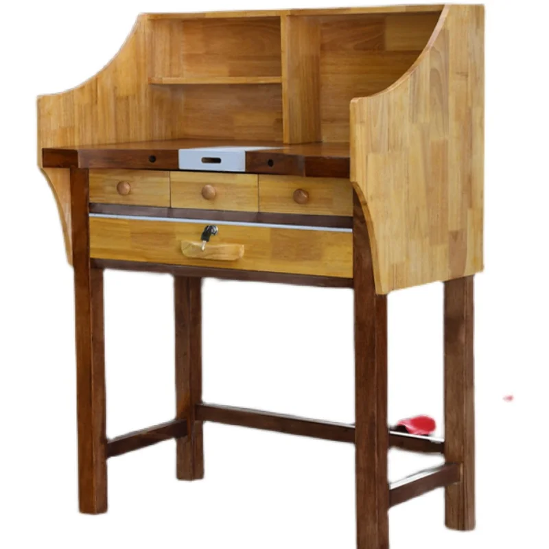 Верстак для ювелирных изделий из твердой древесины