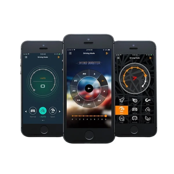 

car performance APP Speedometer Eletronic Throttle Controller Pedalcommandar for AUDI A series vehicles