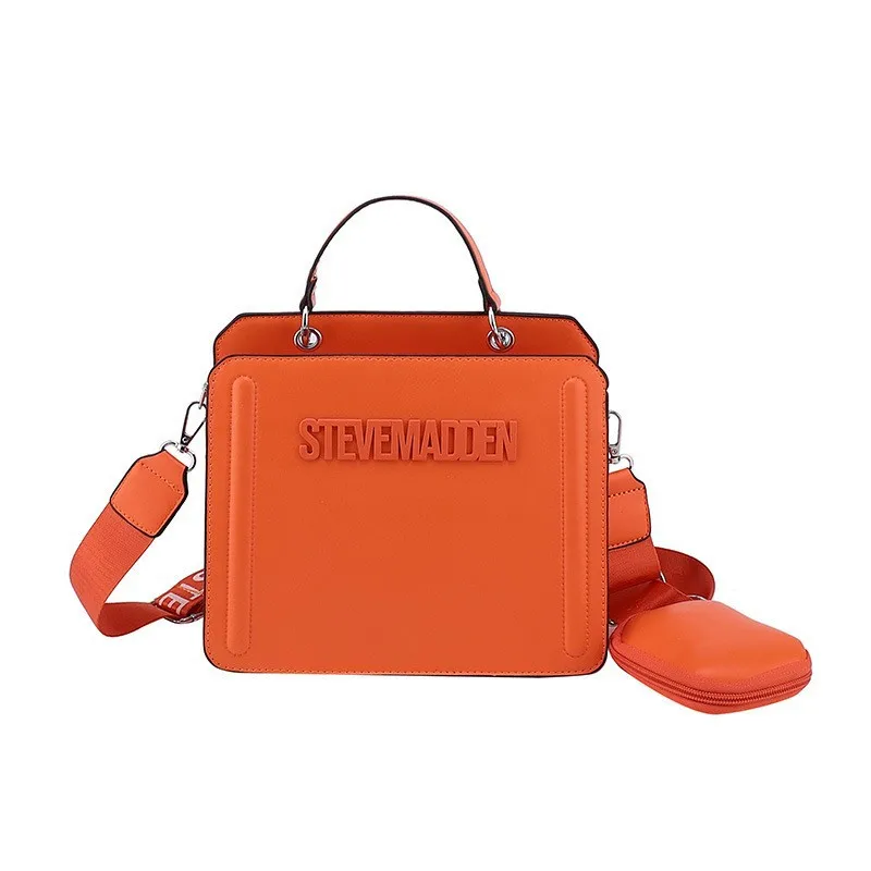 

PU Handbag For Women 2023 Summer Lady's Magnetic Button and Zipper Shoulder Bag Women's Luxury Crossbody Bag For Women Fashion