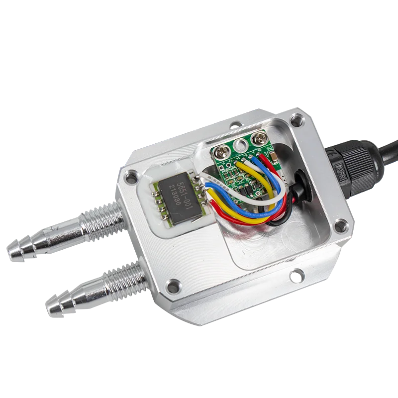 Датчик перепада давления воздуха 4-20 мА 0-10 В RS485 Датчик перепада давления 0-30 кПа Датчик перепада давления