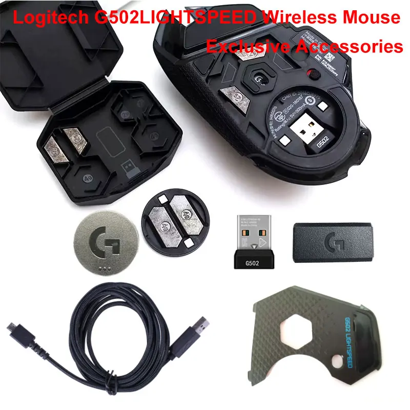 Беспроводной приемник мыши Logitech G502 HERO LIGHTSPEED противовес круглый кабель для GPW G pro x