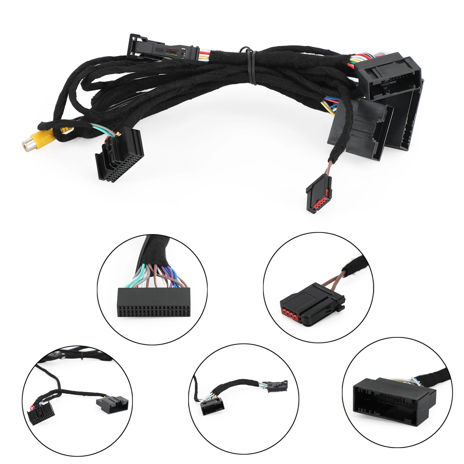 

Areyourshop 4" to 8" PNP Conversion Power Harness For Ford SYNC 1 to SYNC 2/3 HC3Z-19A387-B HU5Z-19A387-A Car Auto Parts