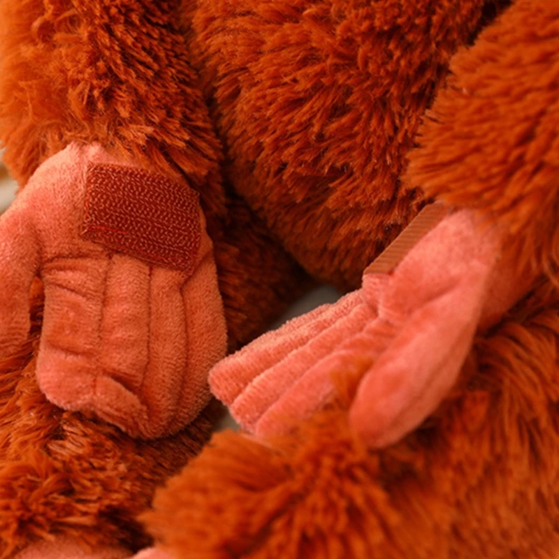 Плюшевые куклы-гориллы 66 см мягкая игрушка обезьяны с длинной рукой украшение