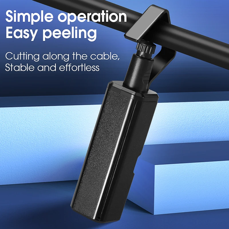 19-40MM/45-29MM Round Cable Stripper Fiber Optic Tool Optical Fiber Cable Jacket Slitter Longitudinal Transverse Dual Use