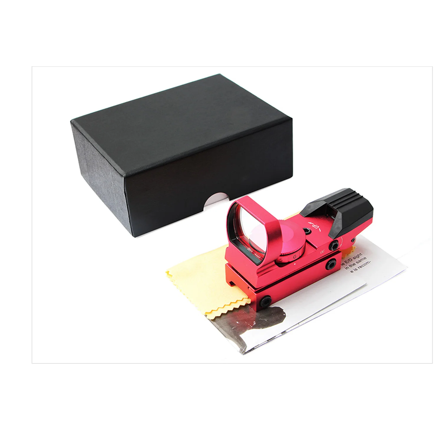 

HD101 Red Dot Sight Holographic Hunting Riflescope Reflex 4 Reticle Tactical Optics Scope