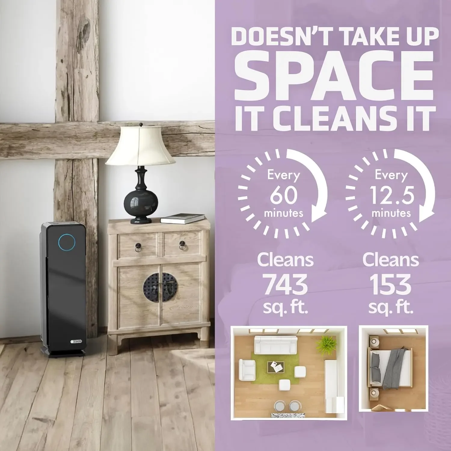 Очиститель воздуха для дома с домашними животными H13 HEPA-фильтр домашних животных