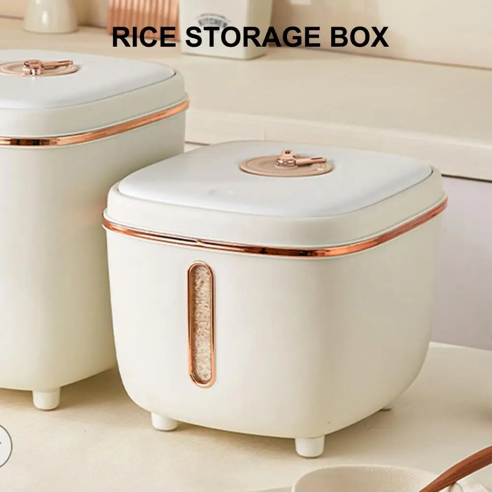 

Контейнер для хранения риса, пыленепроницаемый контейнер для хранения риса и зерна, бытовые принадлежности