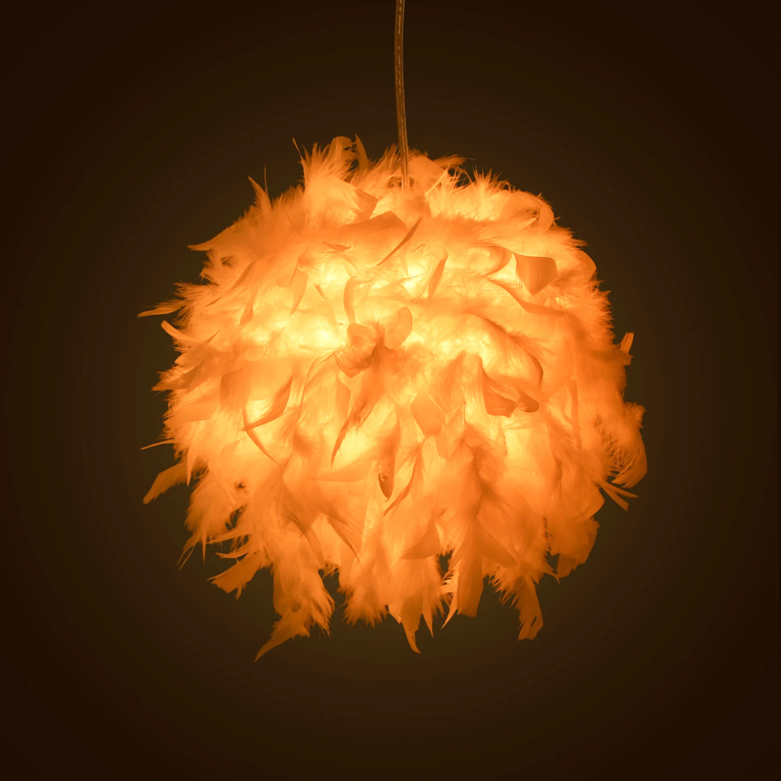 

Mordern Feather Pendant Lamp E27 Lamp Holder Fairy Hanging Lamp Goose Feather Bedroom Dining Room Loft Chandelier Ceiling Light