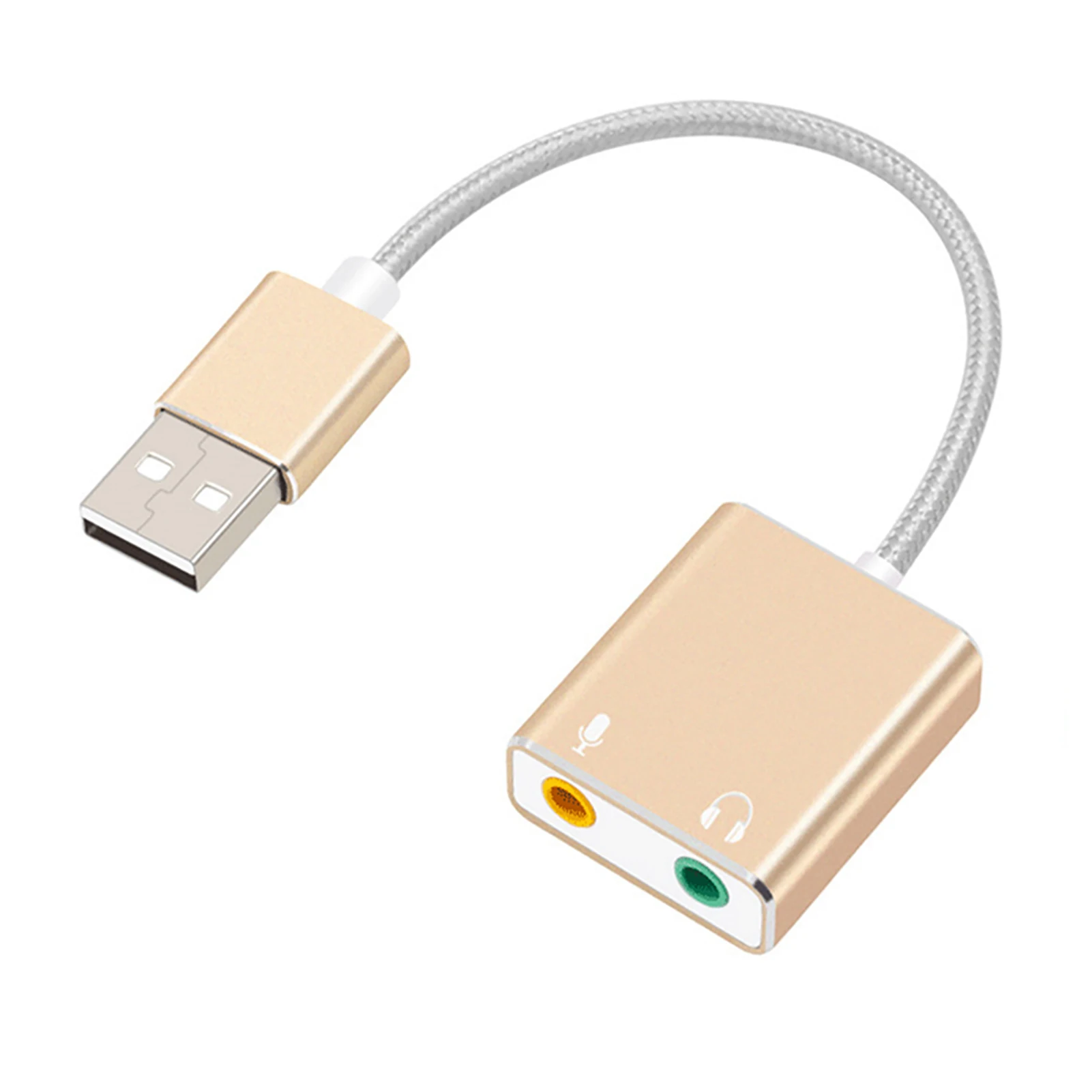

Портативный USB-адаптер для ПК, 7,1 каналов