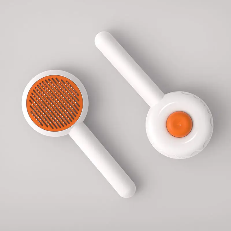 

Гребень для домашних животных, игла для удаления шерсти у кошек и собак, прочная нескользящая ручка, из нержавеющей стали