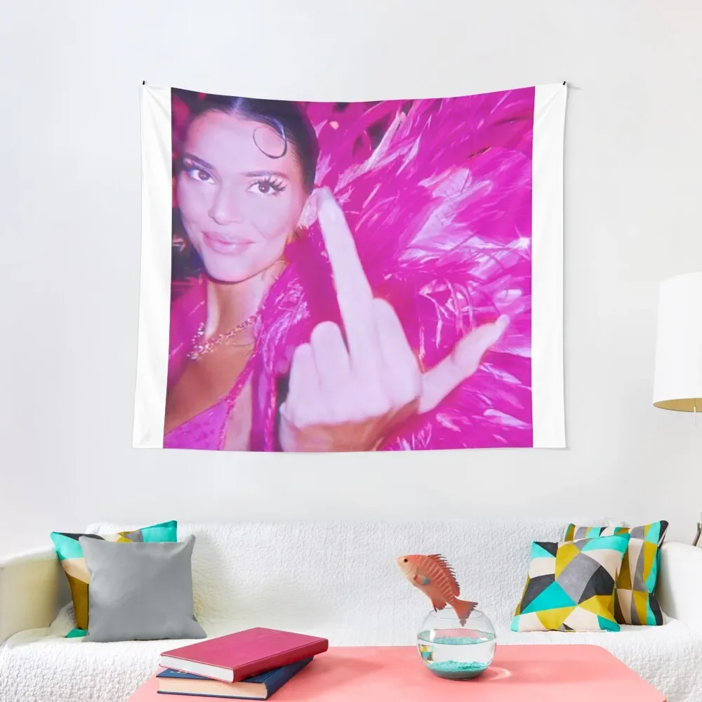 Гобелен Kendall Jenner домашний декор настенная роспись комнатные эстетические вещи в