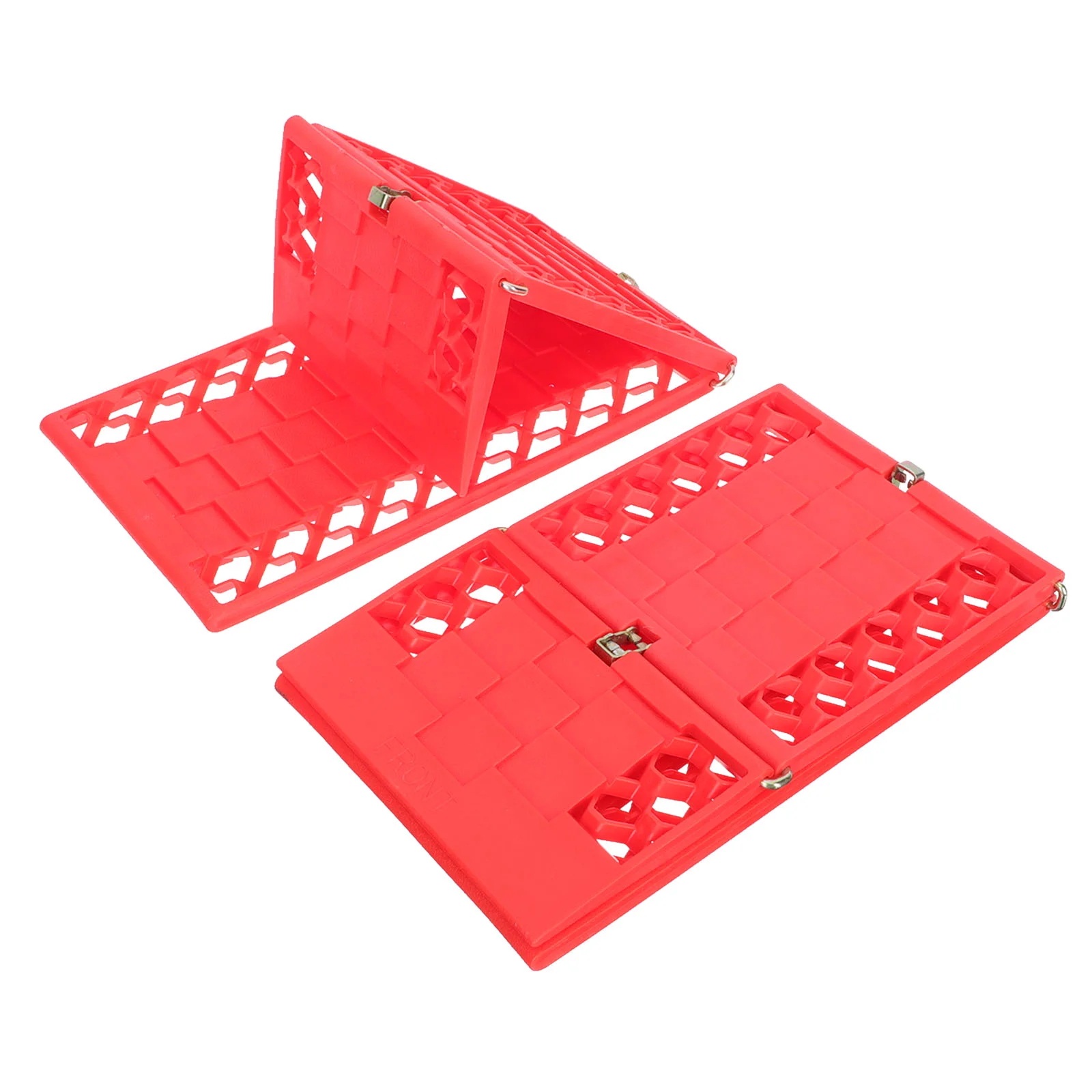 

1 Pair Car Foldable Traction Boards CarTire Ladder Traction Track for Snow Mud
