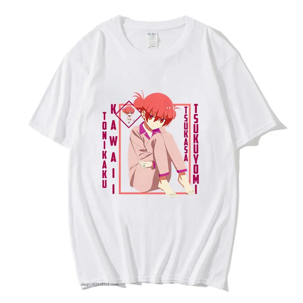

Anime Tonikaku Kawaii Shirts for Women Tsukasa Tsukuyomi Graphic T Shirt Men's Clothing Cartoon Manga Tshirt 100% Cotton Clothes