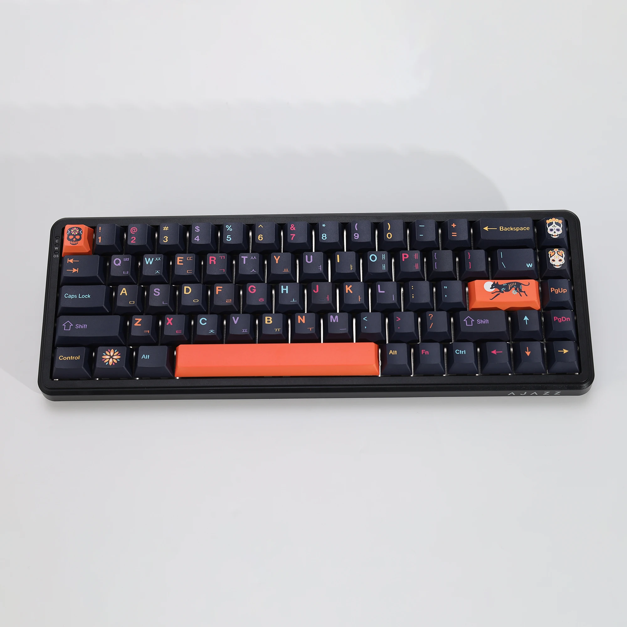 Комплект кейкапов KBDiy GMK: корейские ретро-кейкапы GMK Mictlan Cherry Profile PBT ISO для магнитных переключателей, 60 клавиш, для игровой механической клавиатуры (art.: 3920dab03ca72) - 3920dab03ca72