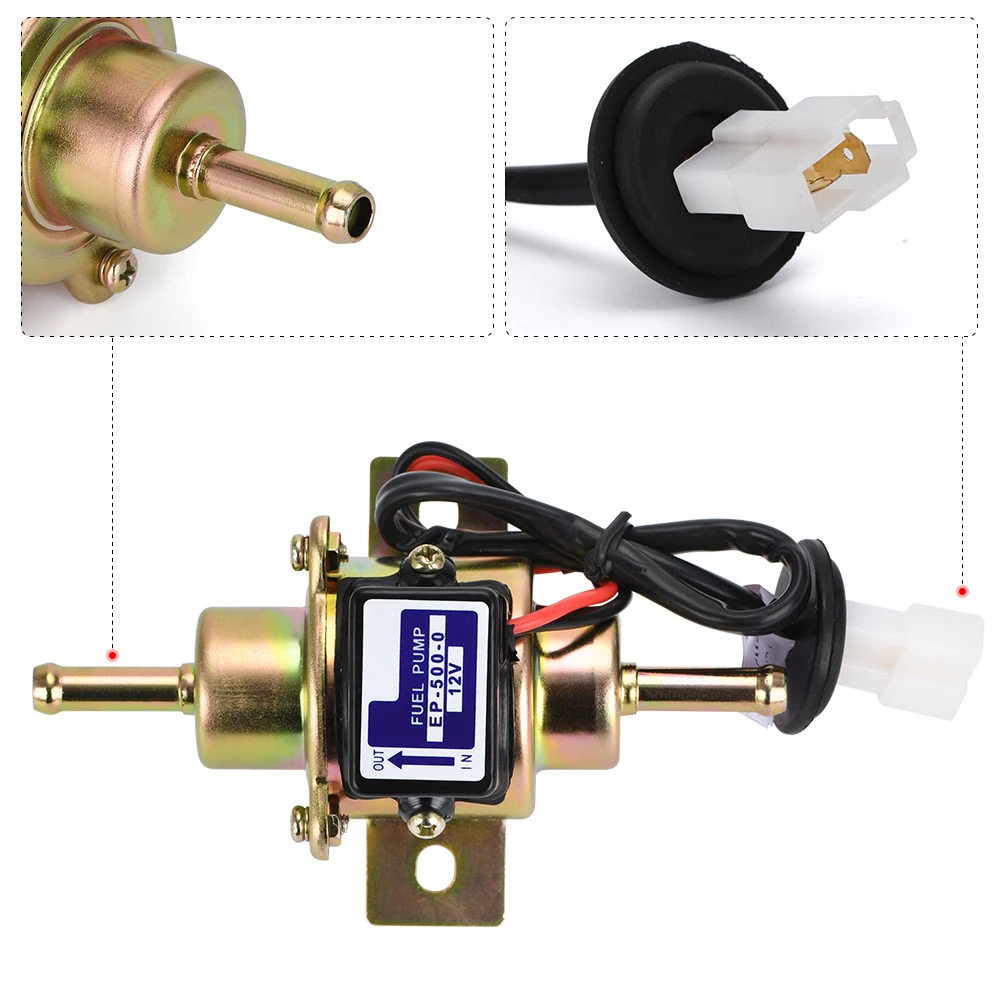 12V электрический топливный насос EP-500-0 035000-0460 12585-52030 дизель бензиновый пертрол