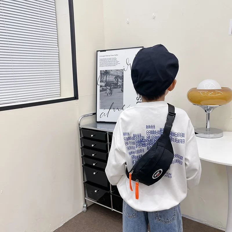 Fashion Children's Chest Bag Handsome Boy's Kids Shoulder Messenger Bags Casual Sports Style Girl's Fanny Pack Purse Handbags