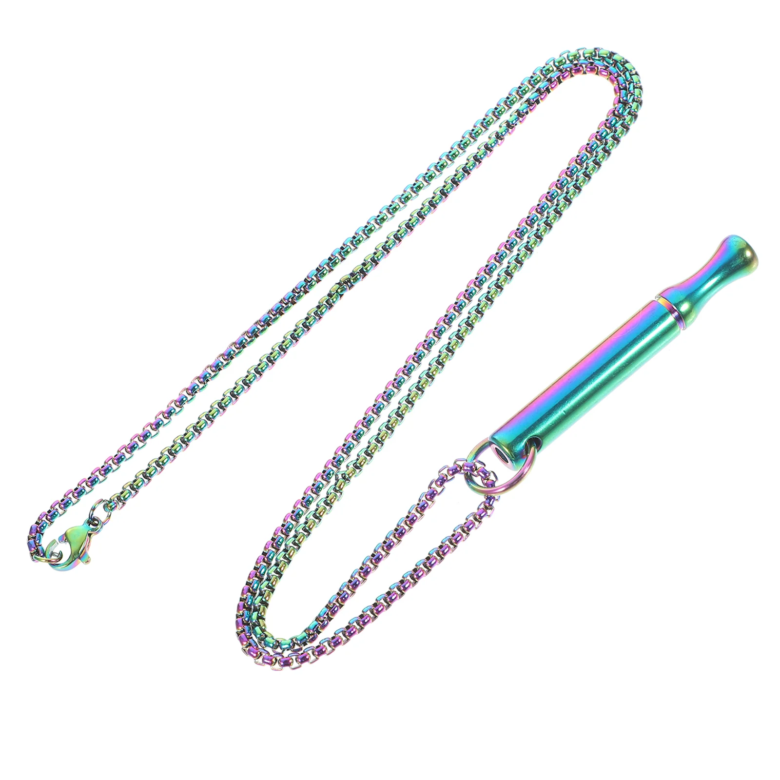 

Exquisite Relaxation Necklace Portable Stainless Steel Breathing Necklace