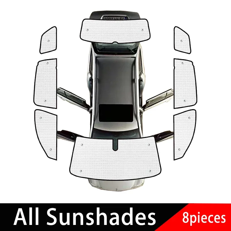

Автомобильные солнцезащитные козырьки для Skoda Kodiaq NS7 NV7 NS6 2016 ~ 2023, солнцезащитные козырьки на лобовое стекло, солнцезащитные козырьки для окон, автомобильные аксессуары