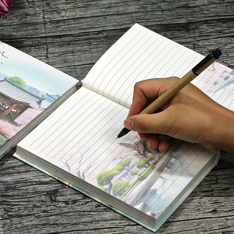 Ретро цветные страницы A5