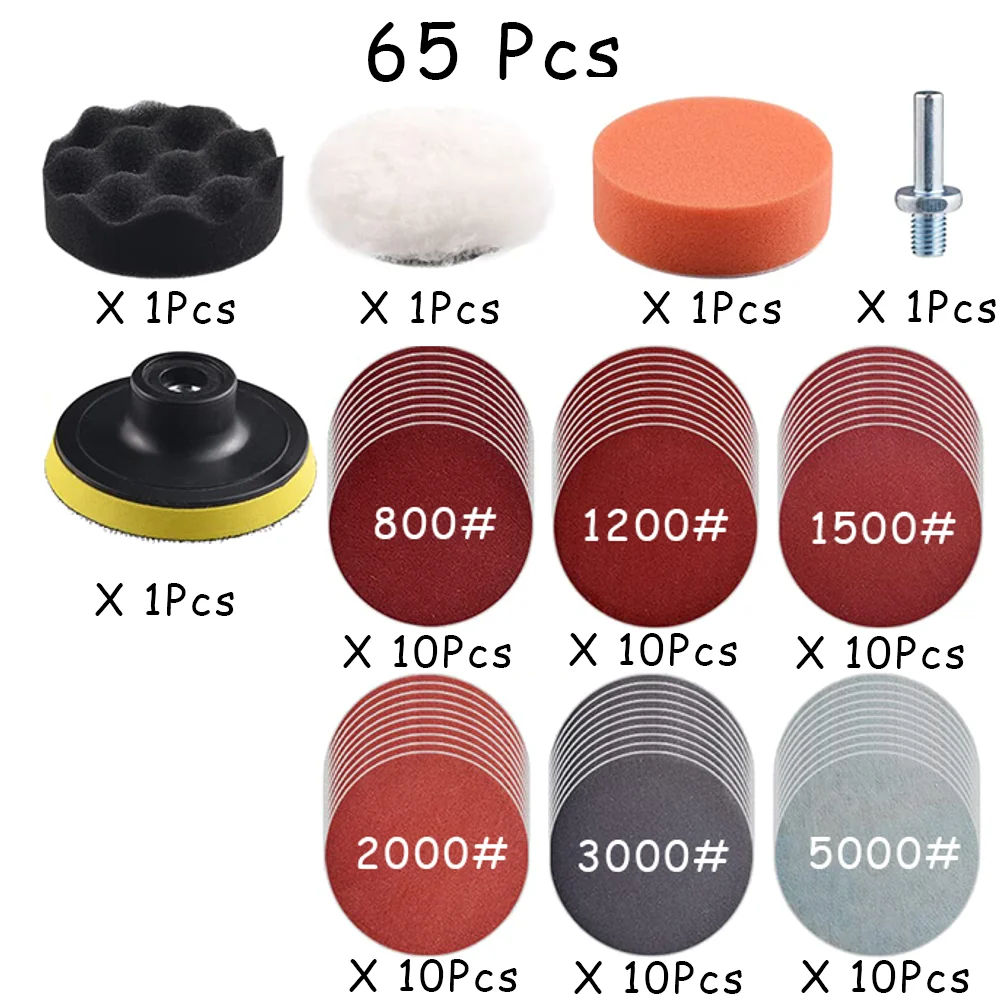 

Набор Для Восстановления Автомобильных Фар, 15-65 Шт.