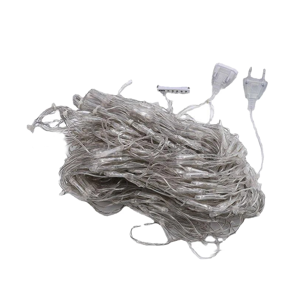 

String Lights Peacock Mesh Energy Saving Decoration Net Lamp Portable Lighting Accessory Wedding Christmas Wedding New