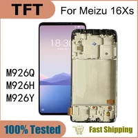 6 0 tft for meizu 16xs lcd display screen touch digitizer assembly for meizu 16 xs m926 lcd