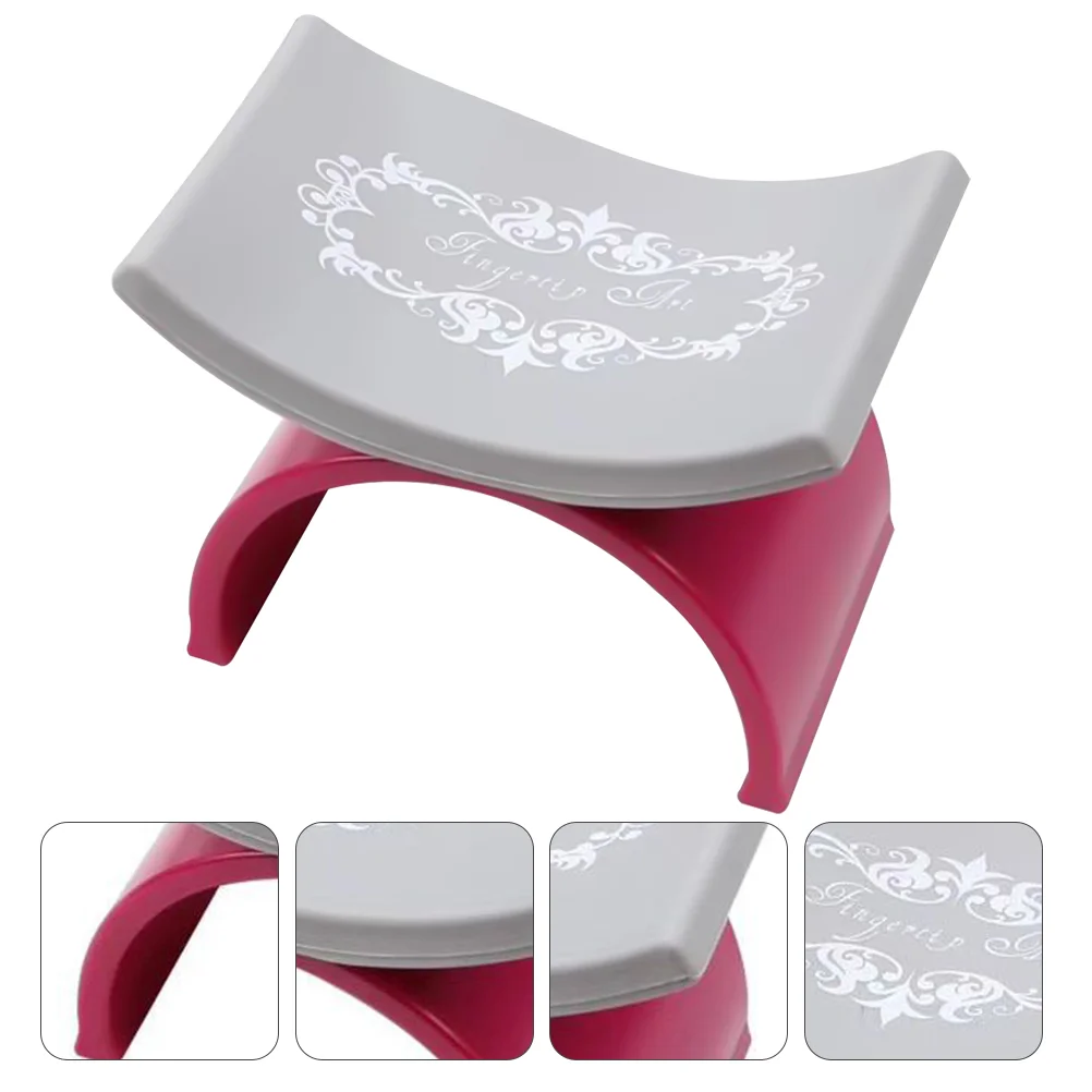 

Nail Rest Hand Pillow Cushion Arm Manicurefor Holder Salon Armrest Nails Siliconeequipment Table Shaped U Resting Wrist Mat