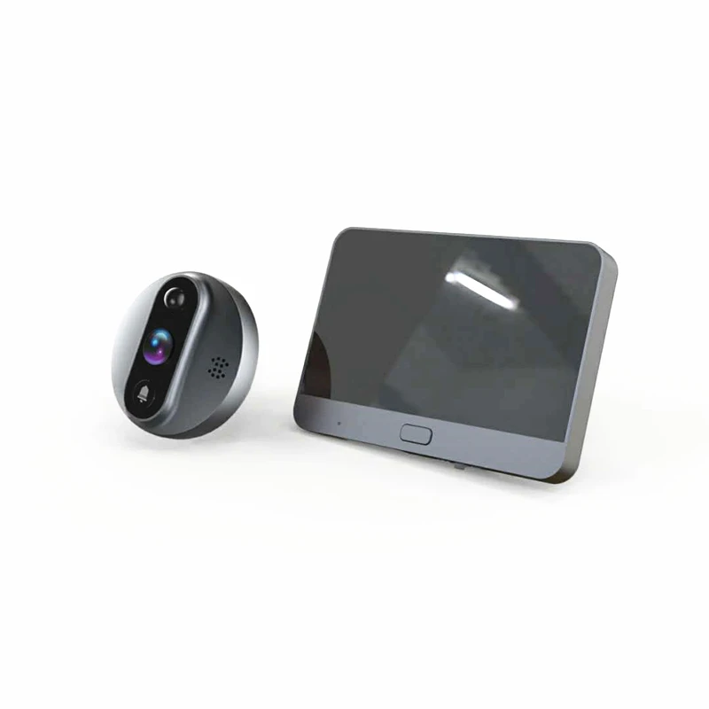 

Tuya Smart Camera Wireless Visual Infrared HD Night Vision Video doorbell Two-way talk easy installation 2-Way Audio Talk