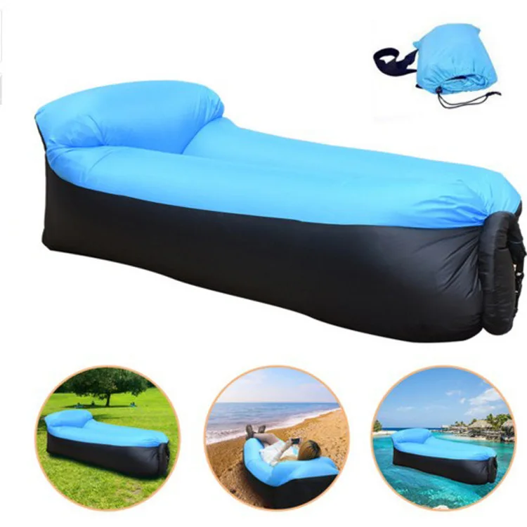 

Adult Beach Lounge Chair Fast Folding Camping Sleeping Bag Waterproof Inflatable Sofa Bag Lazy Camping Sleeping Bags Air Bed