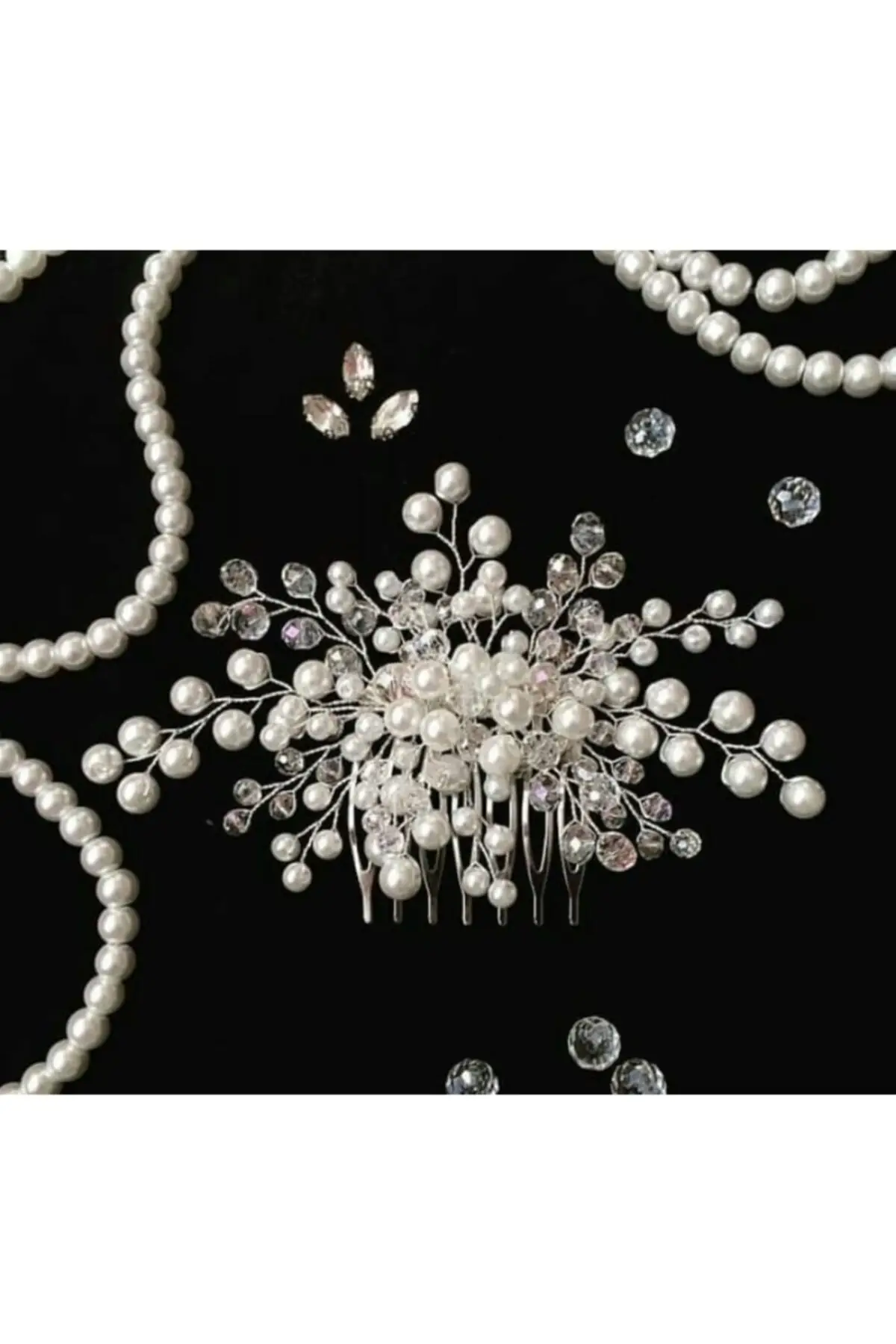 

Bridal Accessories Bridal Bun Clip Bridal Hair Accessory Wedding Handmade For Bride And Bridesmaids