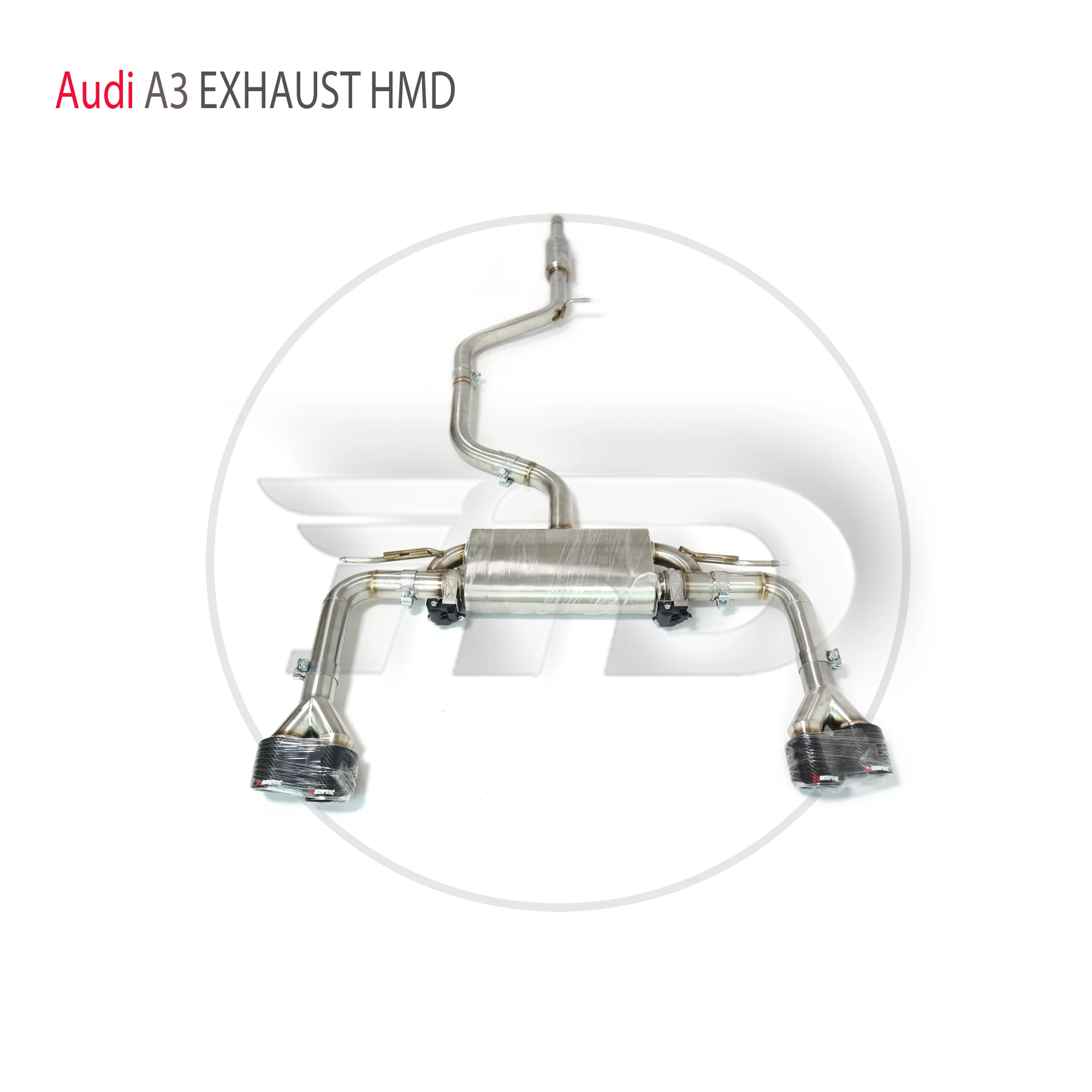 

Выхлопная система HMD из нержавеющей стали для Audi A3 1,4 T 1,8 T 2,0 T, автоматическая модификация, электронная стандартная