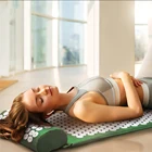 Массажный коврик, подушка, массажный коврик для йоги для снятия стресса и боли в спине, коврик с шипами коврик для иглоукалывания