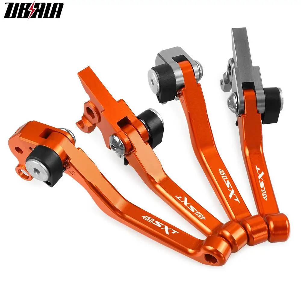 

FOR 450SXT 450 SXT Motocross Foldable Pivot Dirt Bike Brake Clutch Levers Handle Lever Brakes 450SXT 2005 2006 2007 2008