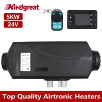 24v 5kw diesel air heater car heater parking heater with remote control lcd monitor for rv boats motorhome trucks