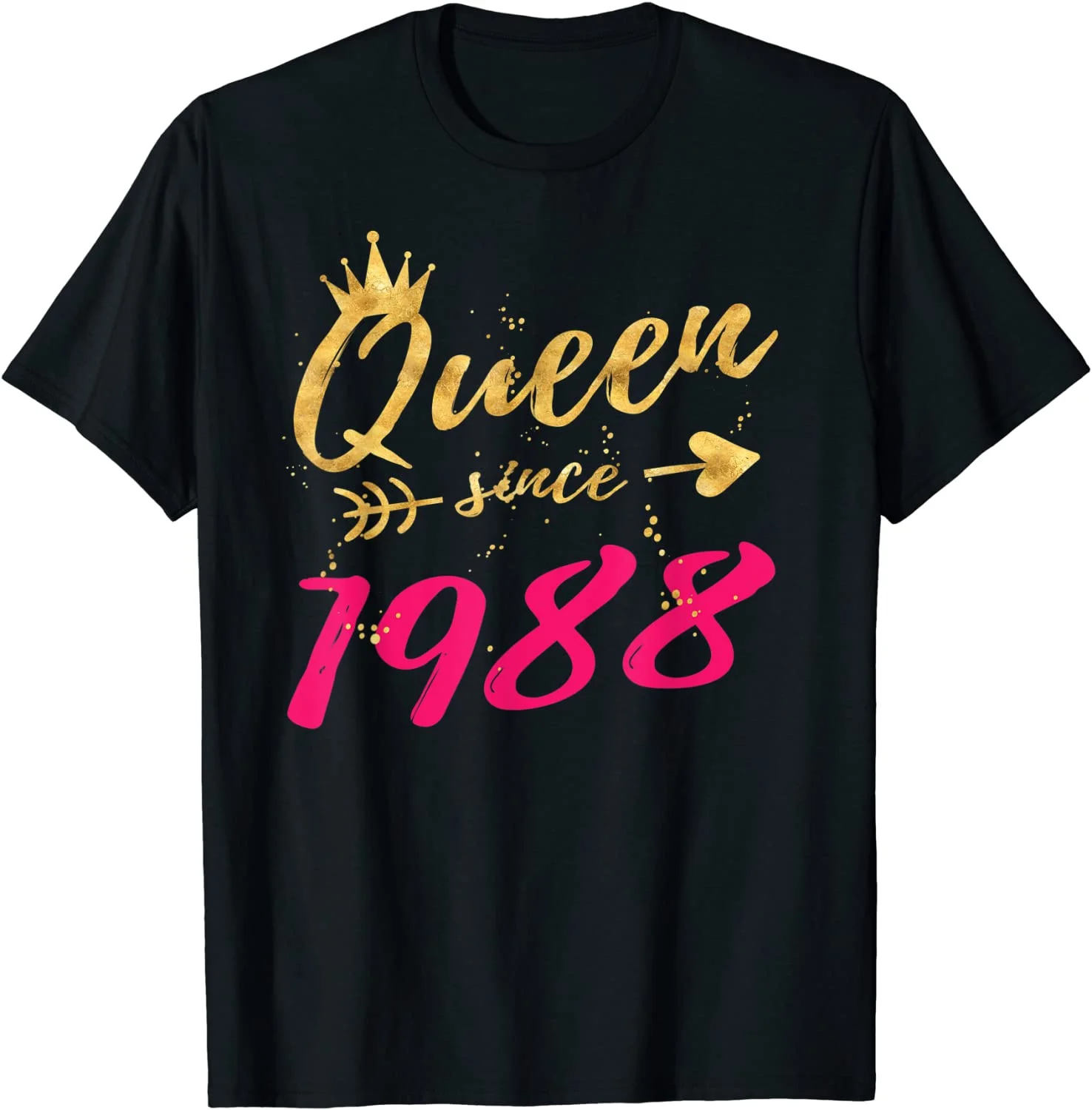 

30th Birthday Gifts Shirts for Women, Queen Since 1988