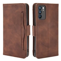 reno 6 lite 7 z 5g luxury case removable card leather wallet phone cover for oppo reno 8 pro plus case reno7 7z flip book funda