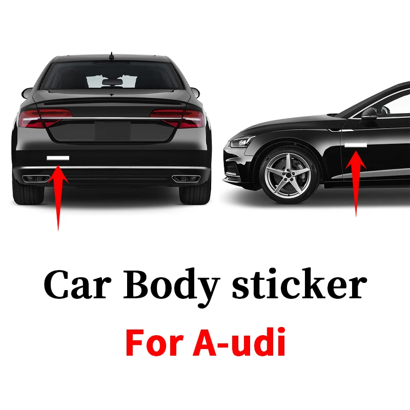 

2Pcs Car Modified Car Logo 3D Stereo Metal Car Sticker Tail Label for Audi All Series Q3 Q5 SQ5 Q7 A1 A3 S3 A4 A4L A6L A7 S6 S7