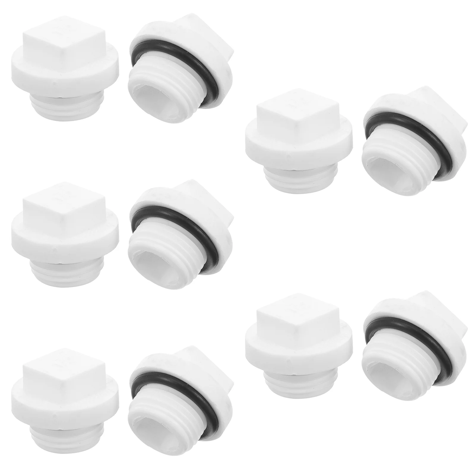 

10pcs Plastic Hose Plugs Replaceable Hose Stoppers Water Hose End Plugs Hose Supply