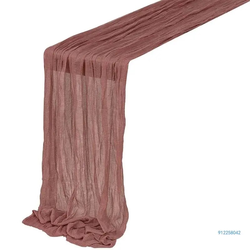 Для очень длинной мятой дорожки для стола в стиле бохо дня рождения вечеринки